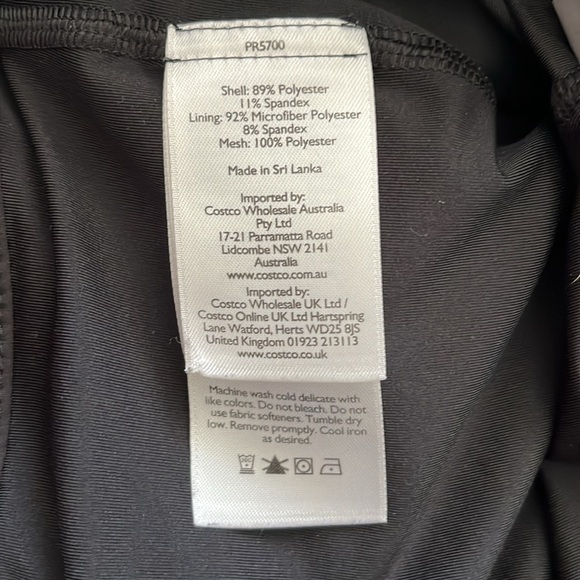 Eddie Bauer Active Adventurous Solid Black Skirt Skort, Size 6, Spandex Blend - Picture 12 of 13